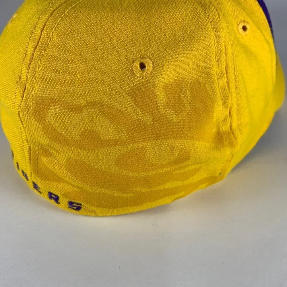 LSU Tigers NCAA Gold Nike Dri Fit Stretch Fitted Hat One Size